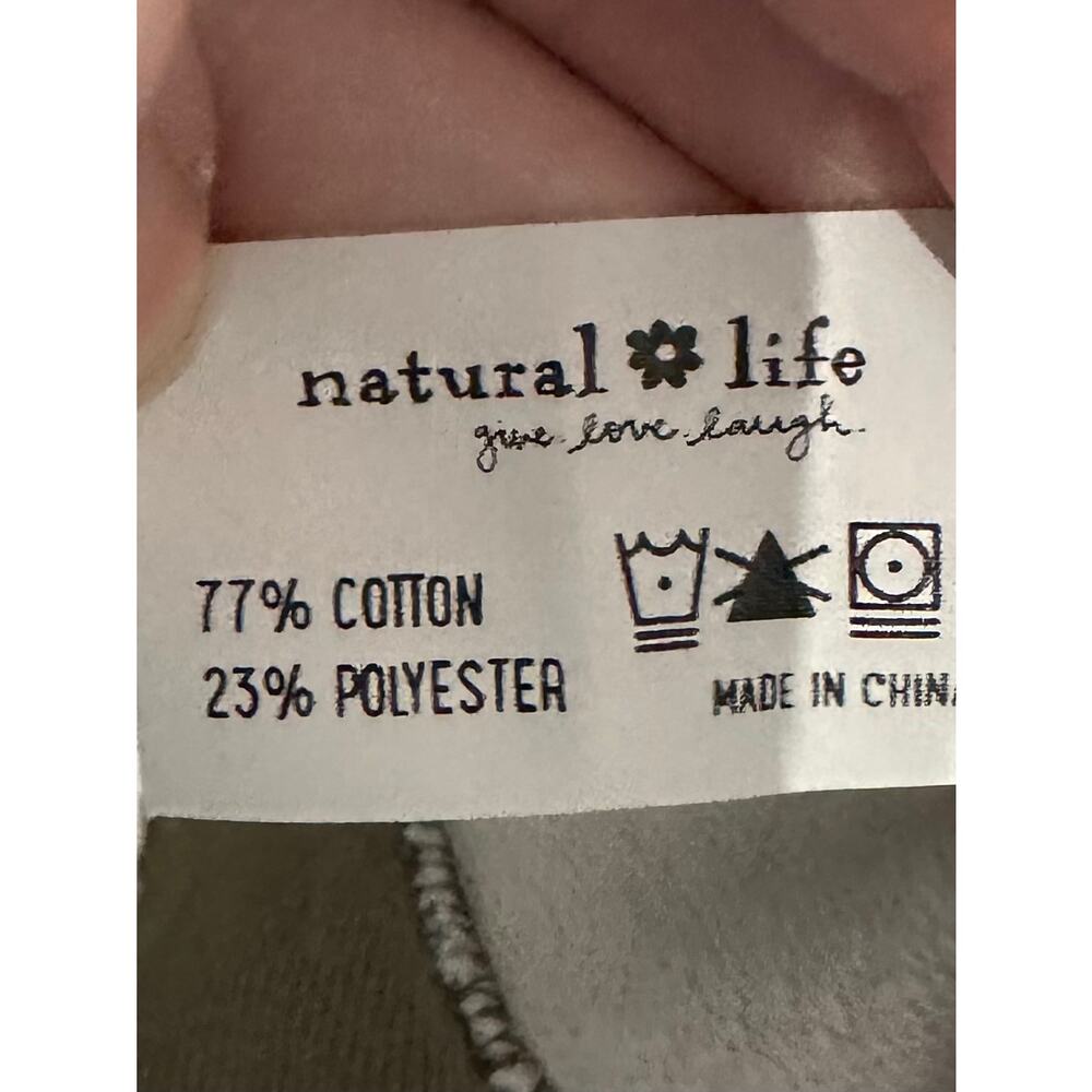 NATURAL LIFE Oversized Printed Hoodie Ditsy Floral Boho Cottagecore Sweatshirt - Picture 4 of 5